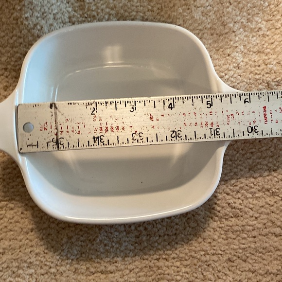 Corningware White Baking Dishes with Fruit Design - Picture 4 of 5